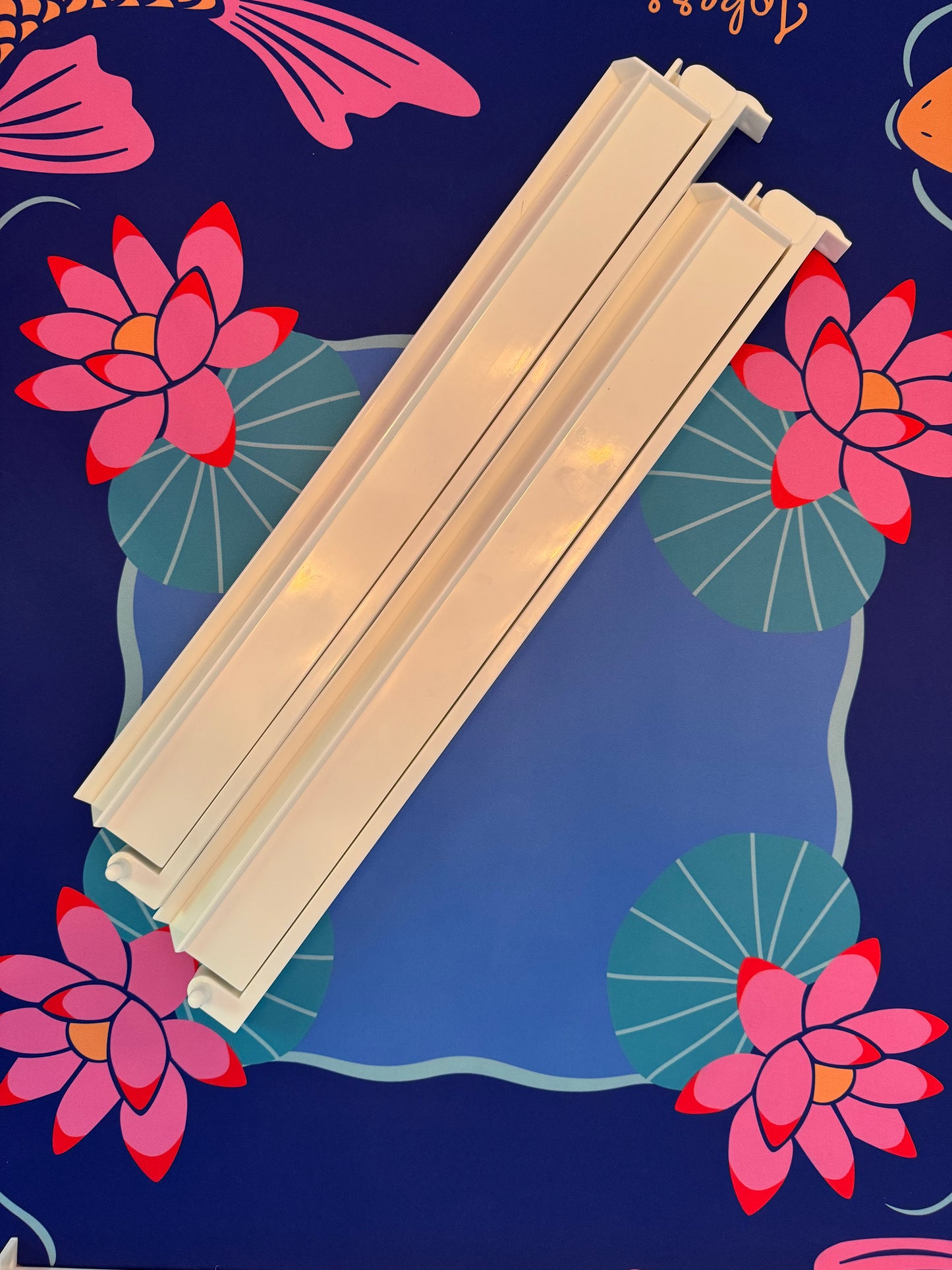 Racks and Pushers - White Acrylic