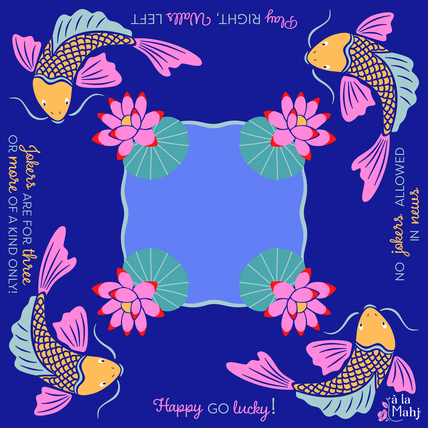 Mat - Happy Go Lucky Mahjong Mat
