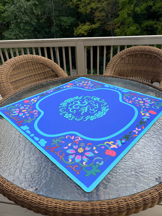 Mat - Brocade in Bloom Mahjong Mat (PRE-ORDER ONLY)