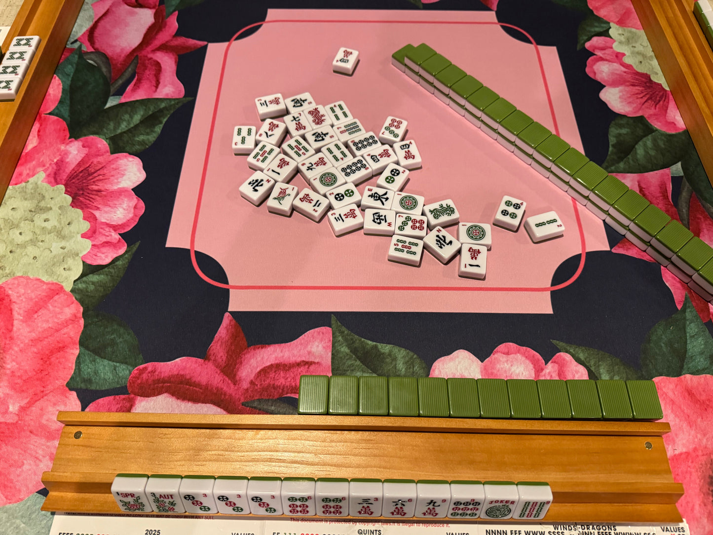 Mat - The Garden Party Mahjong Mat